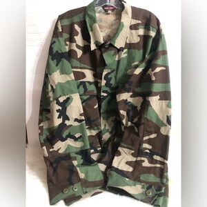 Tru-Spec Camouflage Army Fatigue Jacket - NWOT